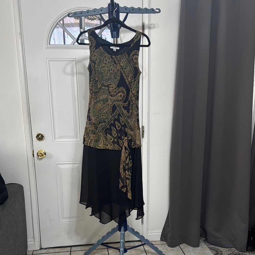 Los Angeles Gal High Low Layered Dress Size 10 NWT